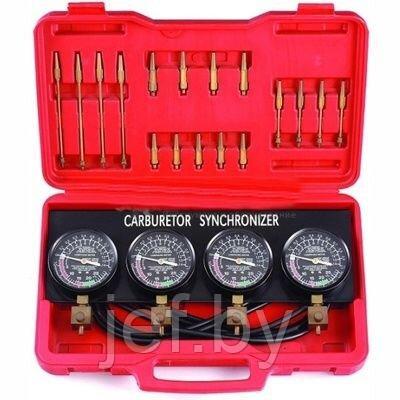 Набор манометров и адаптеров для тестирования карбюратора FORCE 919G2