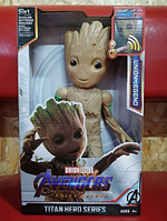 Фигурка супергероя Groot Грут из фильма Marvel, светозвуковые эффекты 21008-SR