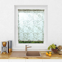Рулонная штора Мини Lm Decor Флауэр Коричневый 180х185 см