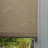 Рулонная штора Мини Lm Decor Камелия Серо-песочный 61х160 см, фото 2