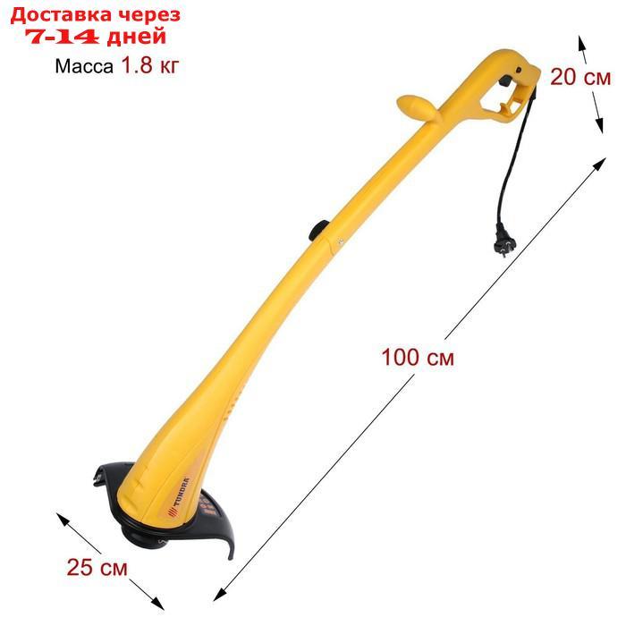 Электротриммер TUNDRA, разборная штанга, катушка полуавтомат, скос 230 мм, 350 Вт - фото 6 - id-p201465811