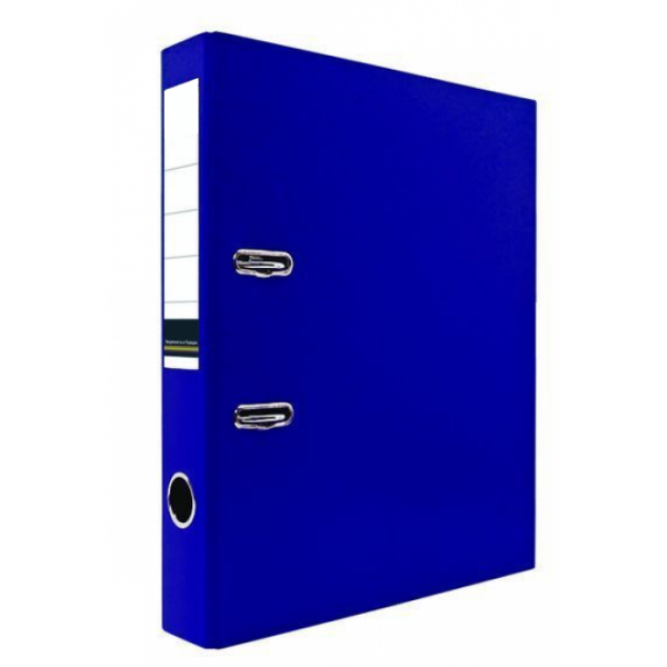 Папка-регистратор 50 мм, PVC, арт.IND 5/30 PVC, цвет синий(работаем с юр лицами и ИП) - фото 1 - id-p113247201