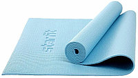 FM-101-05-BLP Коврик гимнастический для йоги STARFIT 173х61х0,5 см, синий пастель