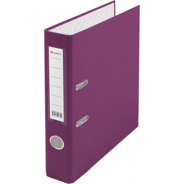 Папка регистратор А4, ПВХ LAMARK, 50 мм, с мет. уголком, розовый, арт.AF0601-PN1 - фото 1 - id-p201527362