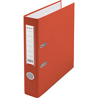 Папка регистратор А4, ПВХ LAMARK, 50 мм, с мет. уголком, оранжевый, арт.AF0601-OR1