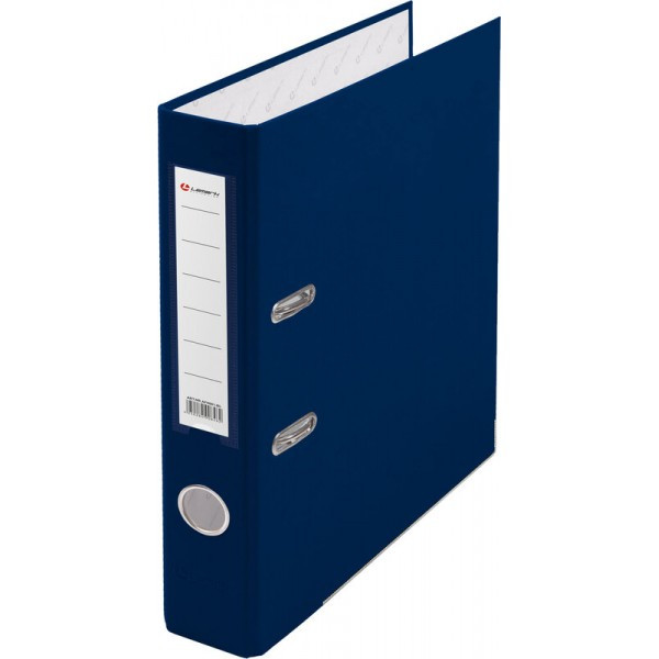 Папка регистратор А4, ПВХ LAMARK, 50 мм, с мет. уголком, синий, арт.AF0601-BL1 - фото 1 - id-p201527373