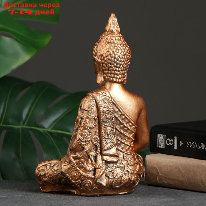 Фигура "Будда малый" бронза 24х16х10см - фото 3 - id-p201465011