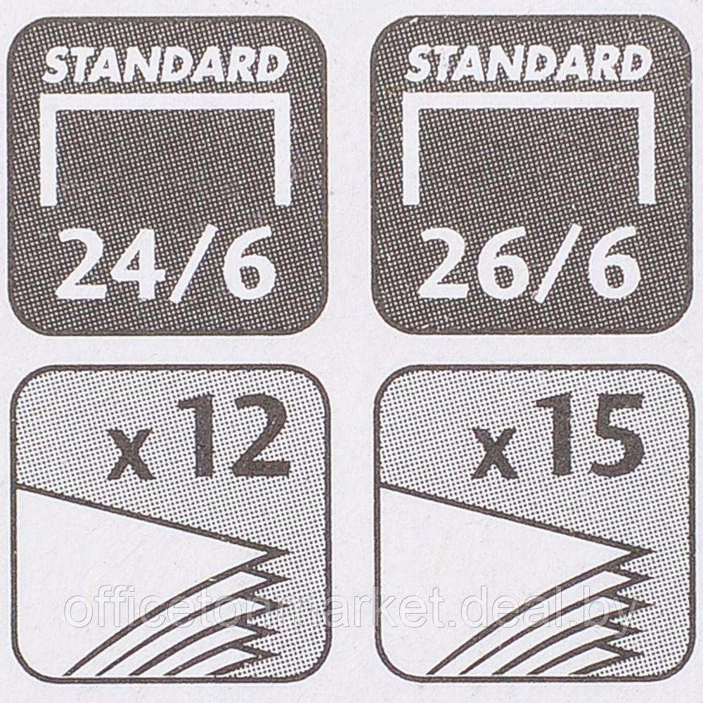 Скобосшиватель Maped "Greenlogic", № 24/6, 26/6, 12-15 листов, ассорти - фото 4 - id-p201528288