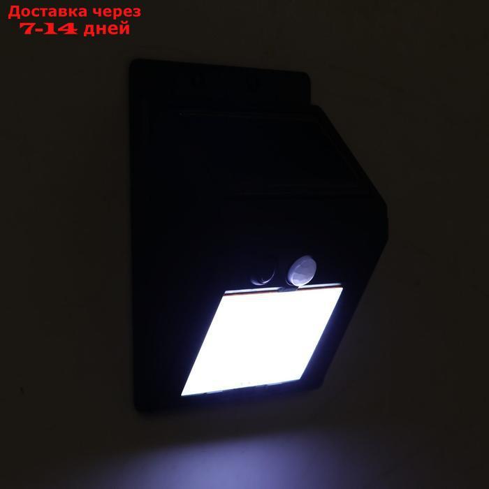 Светильник уличный с датчиком движения, выносная солн. панель, провод 2,5 м, 11 Вт, 64 LED - фото 3 - id-p201463954