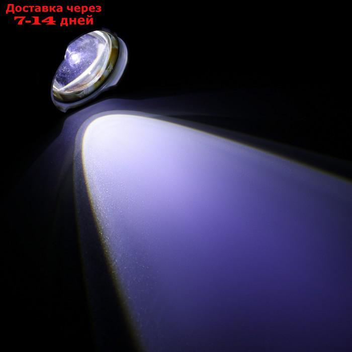 Фонарь налобный аккумуляторный "Мастер К.", 1 LED, 9 Вт, 1200 мАч, 130 лм, 3 режима 11х2см - фото 5 - id-p201465279