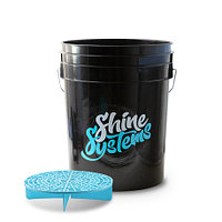 BUCKET + FILTER - Ведро для мойки автомобиля c сепаратором | Shine Systems | 20л