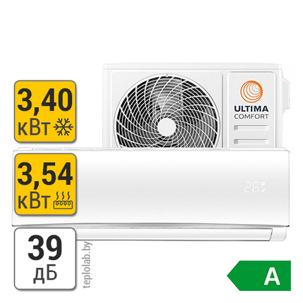 Ultima Comfort Eclipse Inverter ECL-I12PN-OUT/ECL-I12PN-IN инверторная сплит-система, фото 2