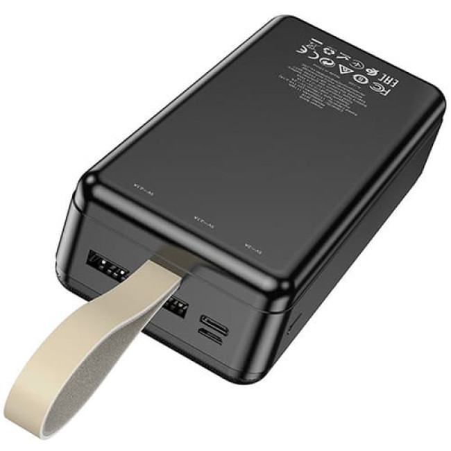 Аккумулятор внешний Hoco J91B 30000mAh (Черный) - фото 4 - id-p201527113