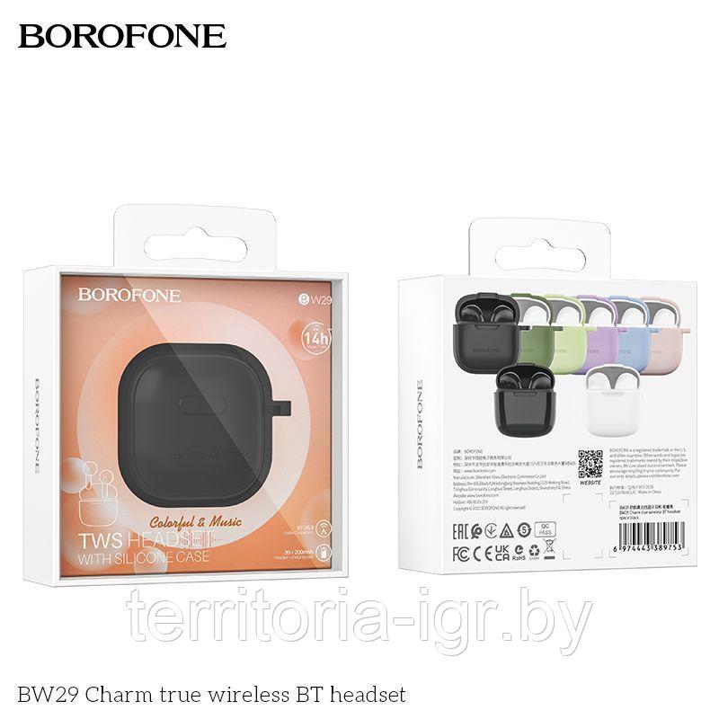 Беспроводная Bluetooth-гарнитура BW29 TWS черный Borofone - фото 1 - id-p201538336