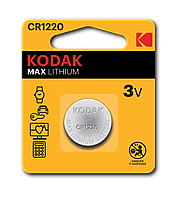 Литиевой элемент питания CR1220/1BP MAX Kodak