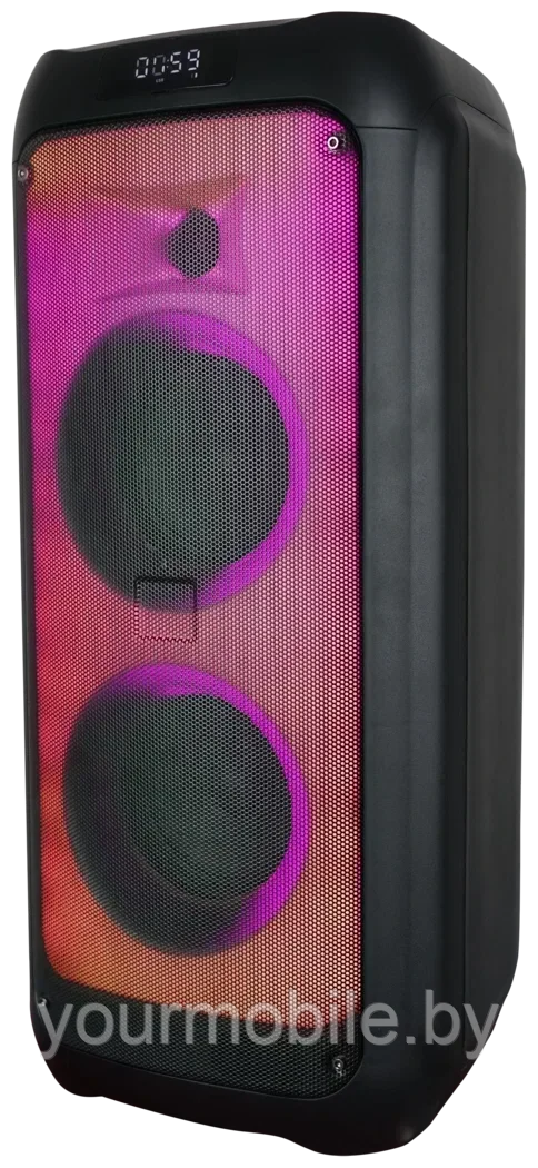 Портативная акустическая система Mivo MD-651 со светомузыкой, микрофоном BT/USB/TF/FM - фото 2 - id-p201539017