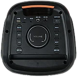 Портативная акустическая система Mivo MD-651 со светомузыкой, микрофоном BT/USB/TF/FM, фото 3