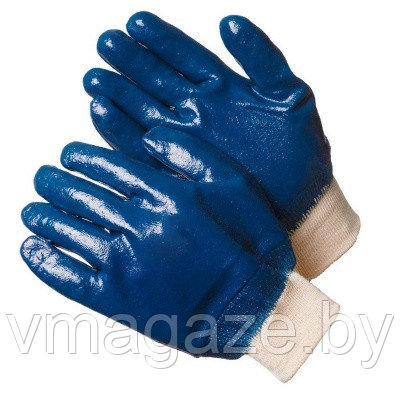 Перчатки с нитриловым покрытием, манжет-крага(Ми,Мп) - фото 1 - id-p201539895