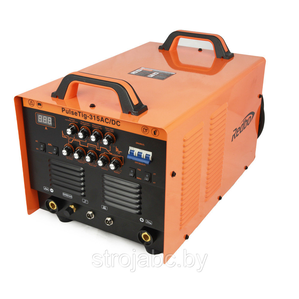 Аппарат аргонно-дуговой сварки Redbo Pulse Tig-315 ac/dc (TIG/MMA) (MOS) 380В - фото 4 - id-p201539672