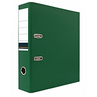Папка-регистратор 75мм, PVC, арт. IND 8/24 PVC, цвет зеленый(работаем с юр лицами и ИП)