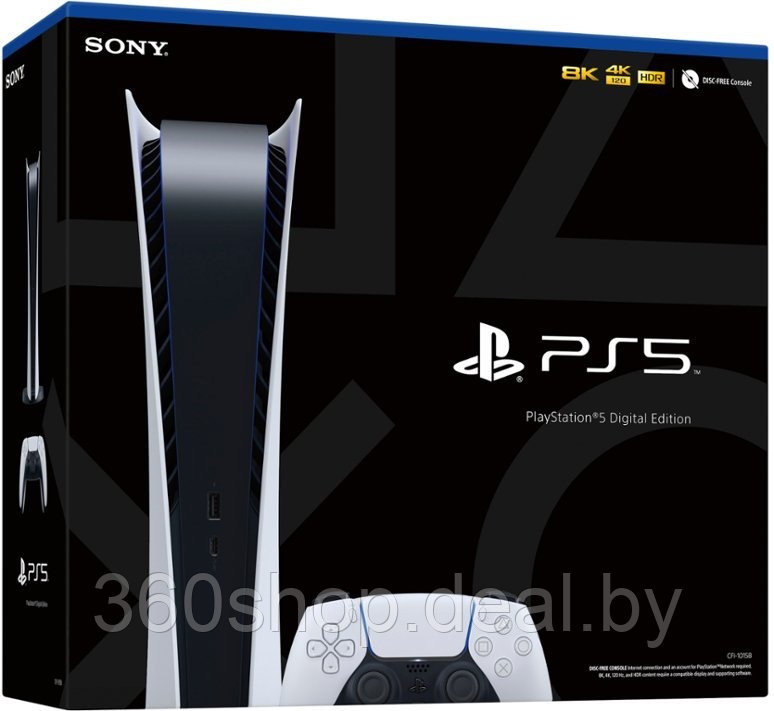 Игровая приставка Sony PlayStation 5 Digital Edition - фото 1 - id-p200350230