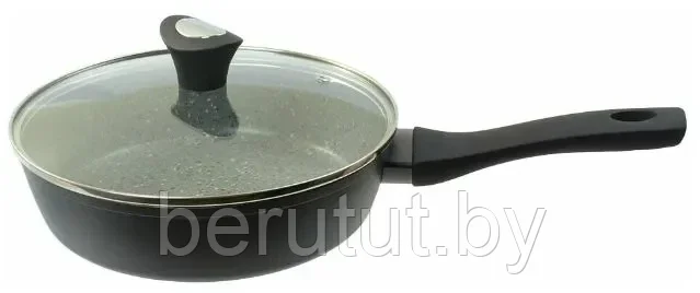 Сковорода 24 см с крышкой Kelli KL-4072-24