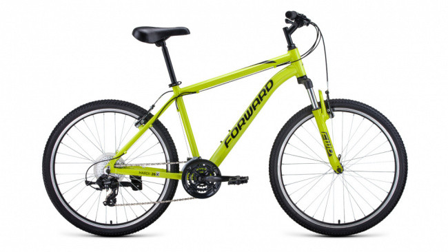 Велосипед Forward Hardi 26 X Желто-черный 2022 - фото 1 - id-p201551670