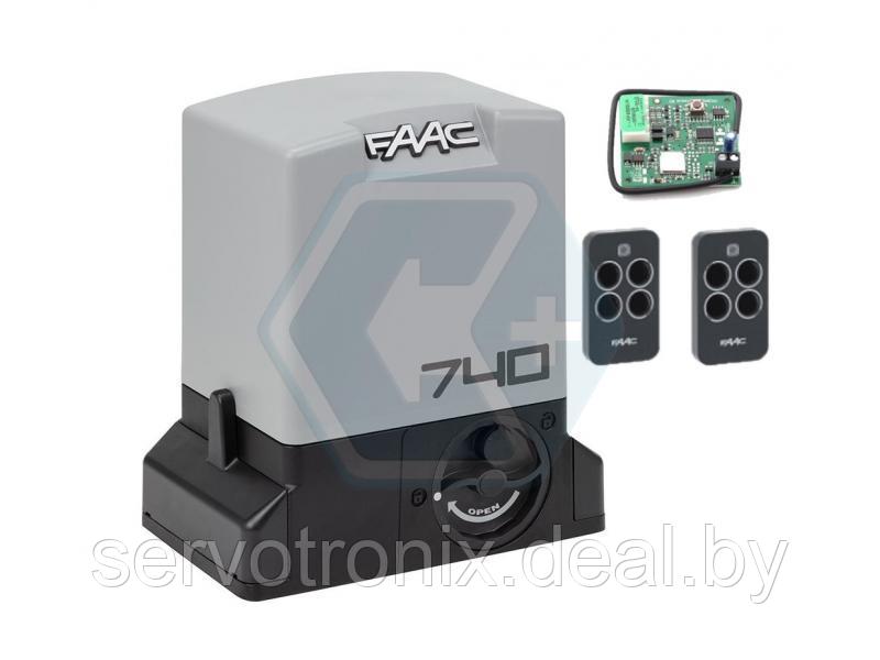 Комплект привода Faac 740E KIT (макс. вес 500кг.) - фото 1 - id-p201551858
