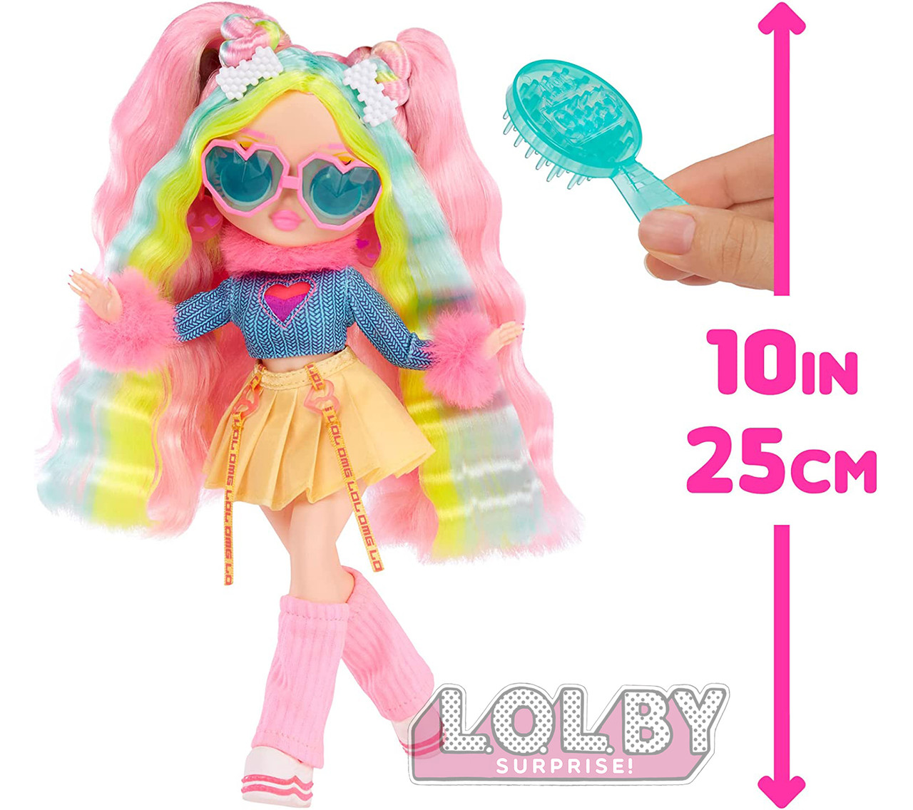 Куклы L.O.L. Кукла OMG Sunshine Makeover Bubblegum DJ Fashion Doll 589426 - фото 2 - id-p201551175