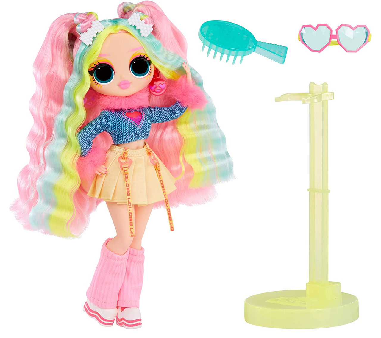 Куклы L.O.L. Кукла OMG Sunshine Makeover Bubblegum DJ Fashion Doll 589426 - фото 3 - id-p201551175