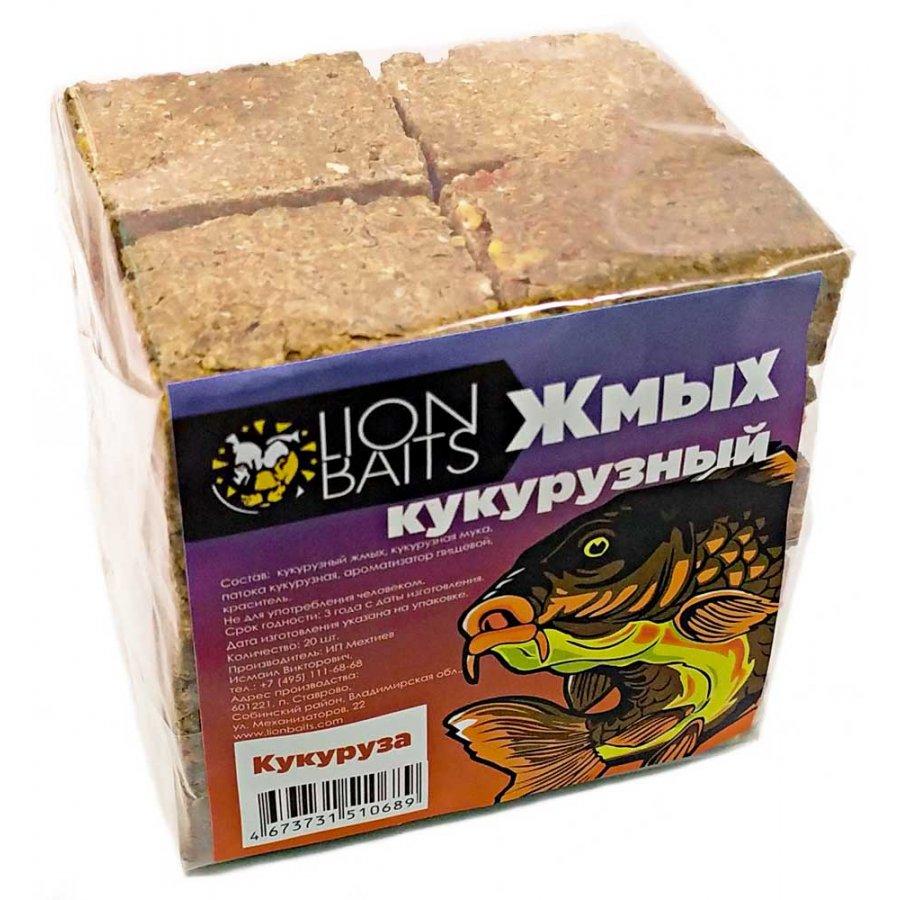 Lion baits Жмых кукурузный Макуха "Кукуруза" 20шт