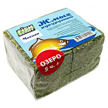 Fishberry Жмых кукурузный Макуха "Чеснок. Озеро 5 часов+" 12шт