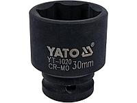 Головка торцевая ударная 1/2" 6гр. 30мм L48мм CrMo "Yato"