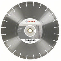 Алмазный отрезной круг Standard for Concrete Bosch Professional 350х20/25,4х 2,8мм бетон 2608602544 (оригинал)