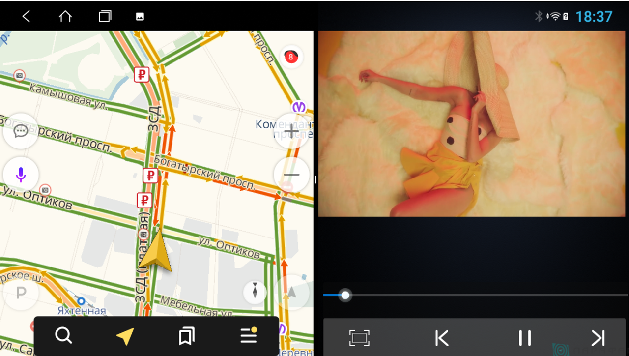 Штатная магнитола Carmedia для Opel Zafira с DVD (титан) на Android 10 (2/16gb) WIFI GPS - фото 7 - id-p201562331