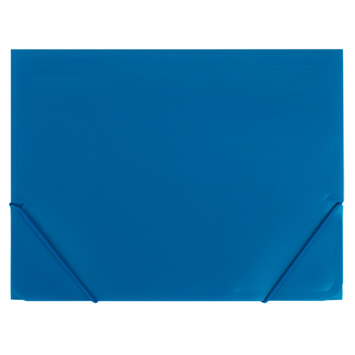 Папка на резинке А4 синяя 300мкм, Sb-09715B-BL - фото 1 - id-p201564011