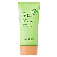 Крем с SPF защитой с экстрактом алоэ Jeju Fresh Aloe Sun Gel spf50+ 60гр