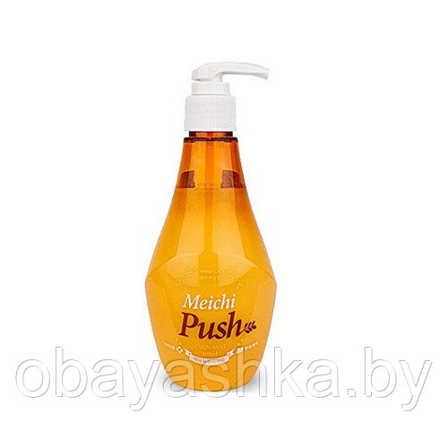 Зубная паста с дозатором лимонная мята HANIL MEICHI PUSH LEMON MINT 300 ml - фото 1 - id-p201592041