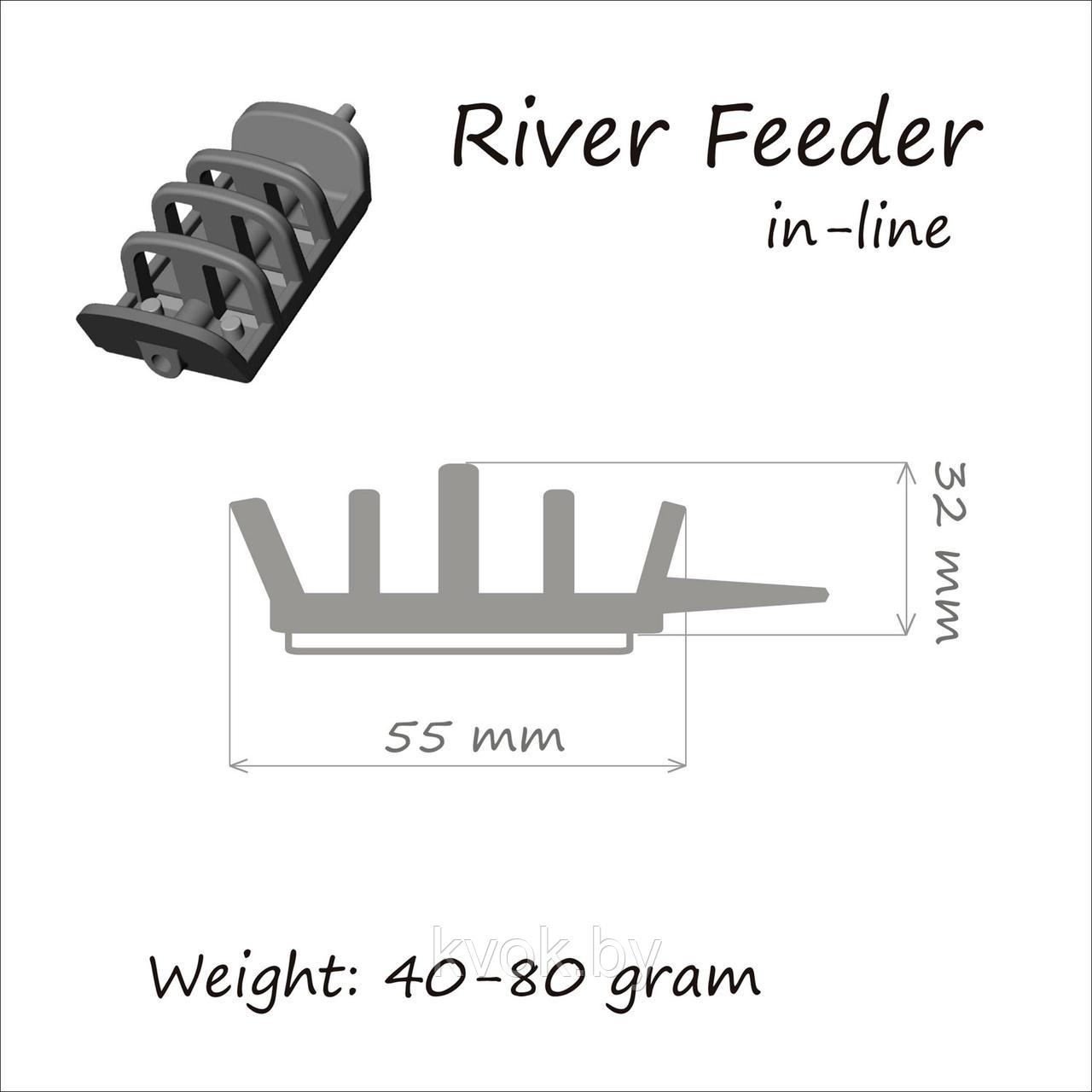 Кормушка ORANGE River Feeder 40-80 гр - фото 2 - id-p201592182