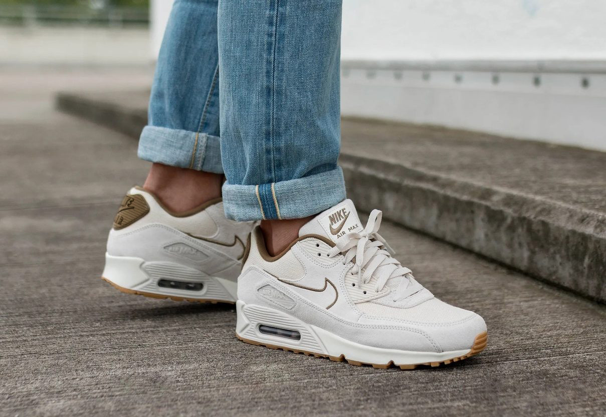 Кроссовки мужские Air Max 90 Premium Phantom - фото 2 - id-p201612358