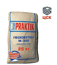 РБ Стяжка Bergauf Praktik Пескобетон М-300, 25 кг