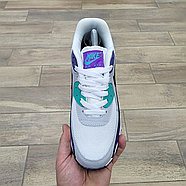 Кроссовки Nike Air Max 90 White Purple Gray, фото 3