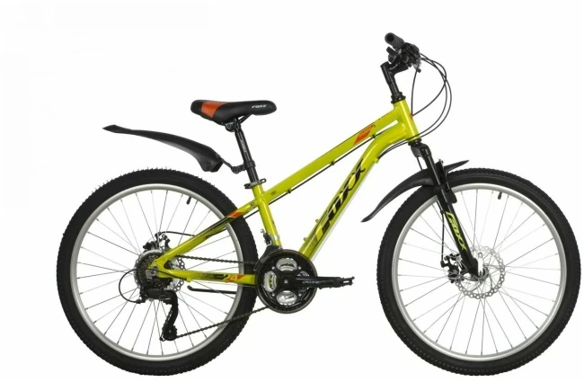 Велосипед Foxx Atlantic D 24 Зелёный 2022 Алюминиевая рама - фото 1 - id-p201627016