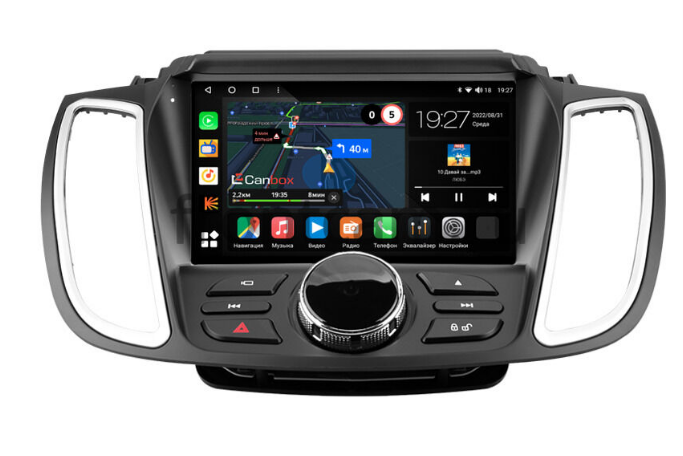 Штатная магнитола Ford Kuga 2 (2012-2019) Canbox  на Android 10 (4G-SIM, 2/32, DSP, QLed)