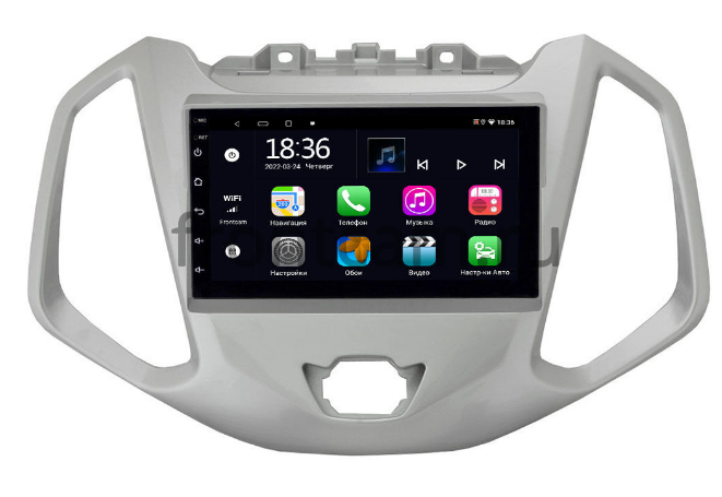 Магнитола в штатное место 2 din Ford Ecosport (2014-2018) OEM 2/32 на Android 10 CarPlay (MT7-RP-11-569-240)