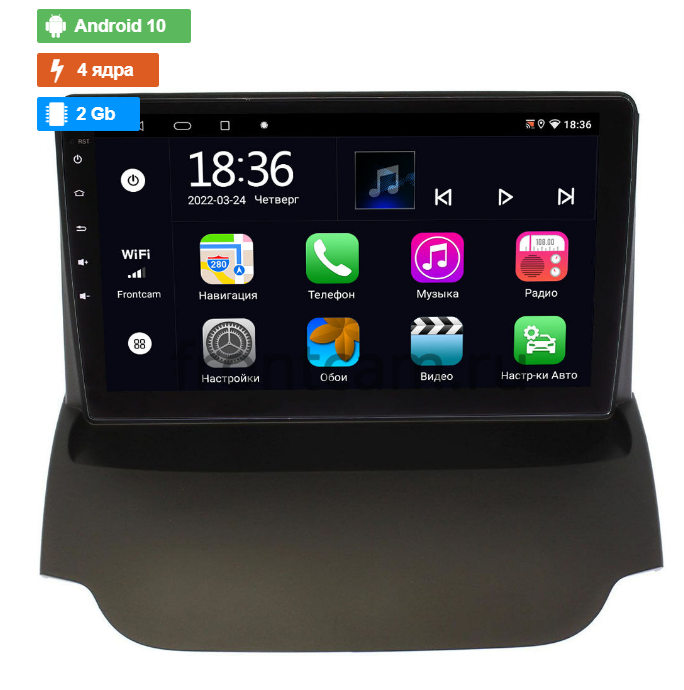 Штатная магнитола Ford Ecosport (2014-2018) OEM MT9-9176 2/32 Android 10 CarPlay