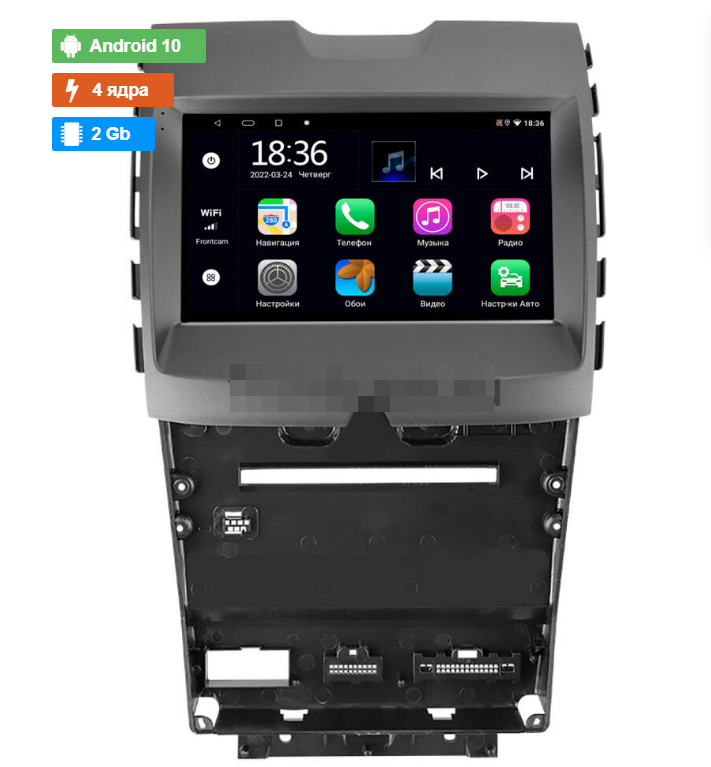 Штатная магнитола Ford Edge 2 (2015-2022) OEM MT9-3673 2/32 Android 10 CarPlay