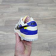 Кроссовки Wmns OFF-WHITE x Nike Dunk Low, фото 4