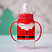 Бутылочка для кормления «Дед Мороз», классическое горло, 150 мл., от 0 мес, цилиндр, подарочная упаковка, с, фото 2