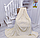 Плед флисовый Премиум 200 х 220 см (Северная Осетия) Рисунок "Улей",Персиковый меланж, фото 6
